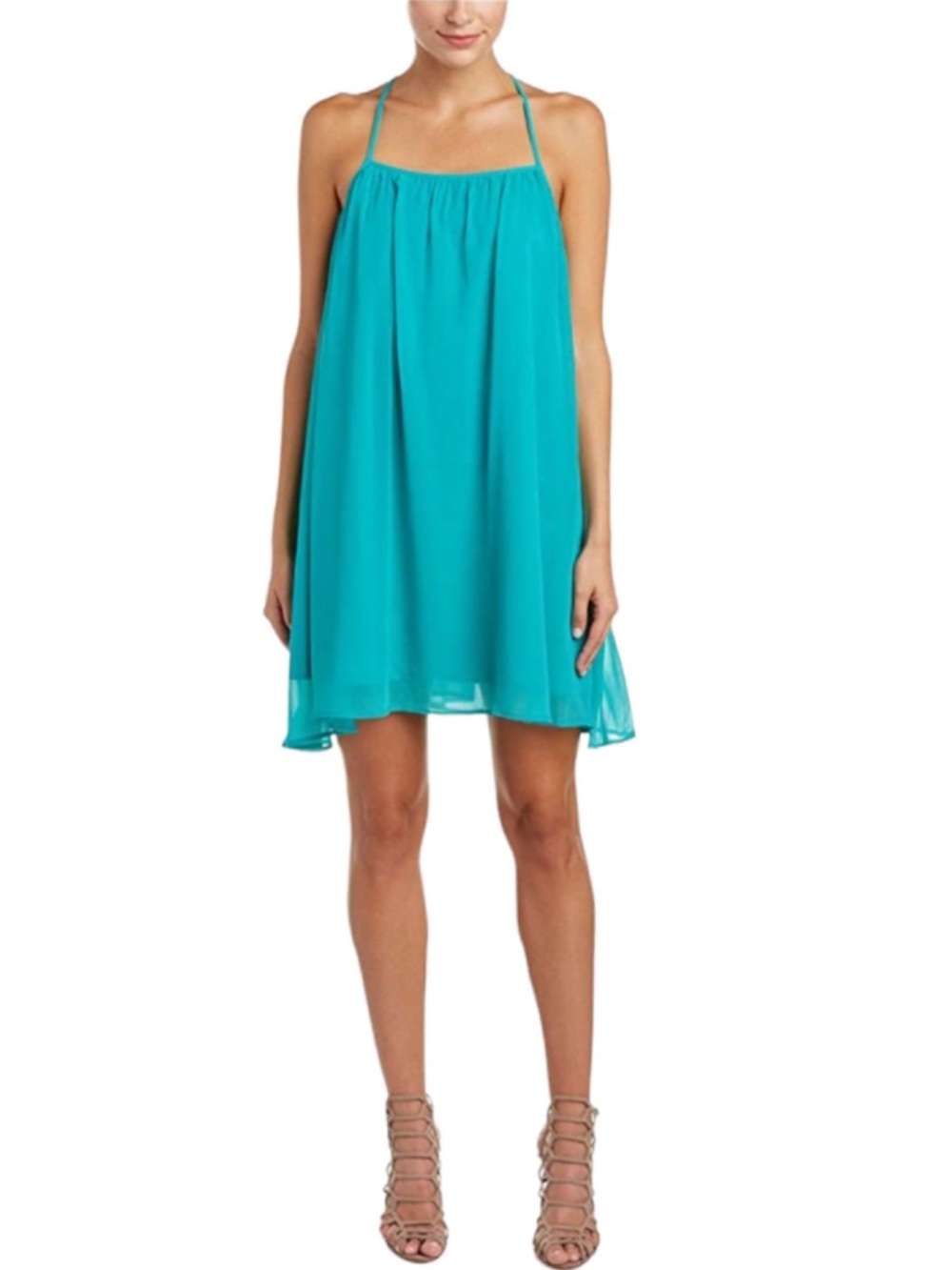 Jack by BB Dakota Teal Shift Dress